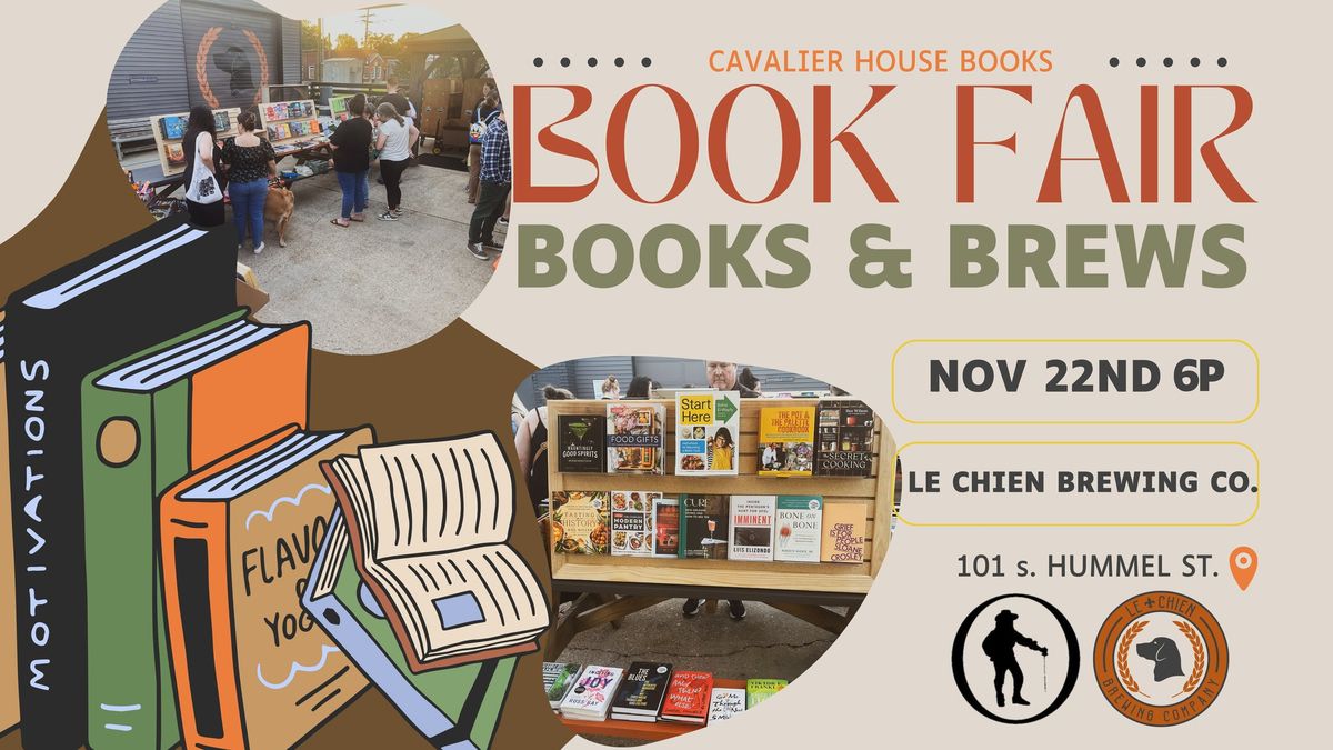 Books and Brews at Le Chien