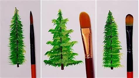 Happy Little Trees: Painting & Stress Management