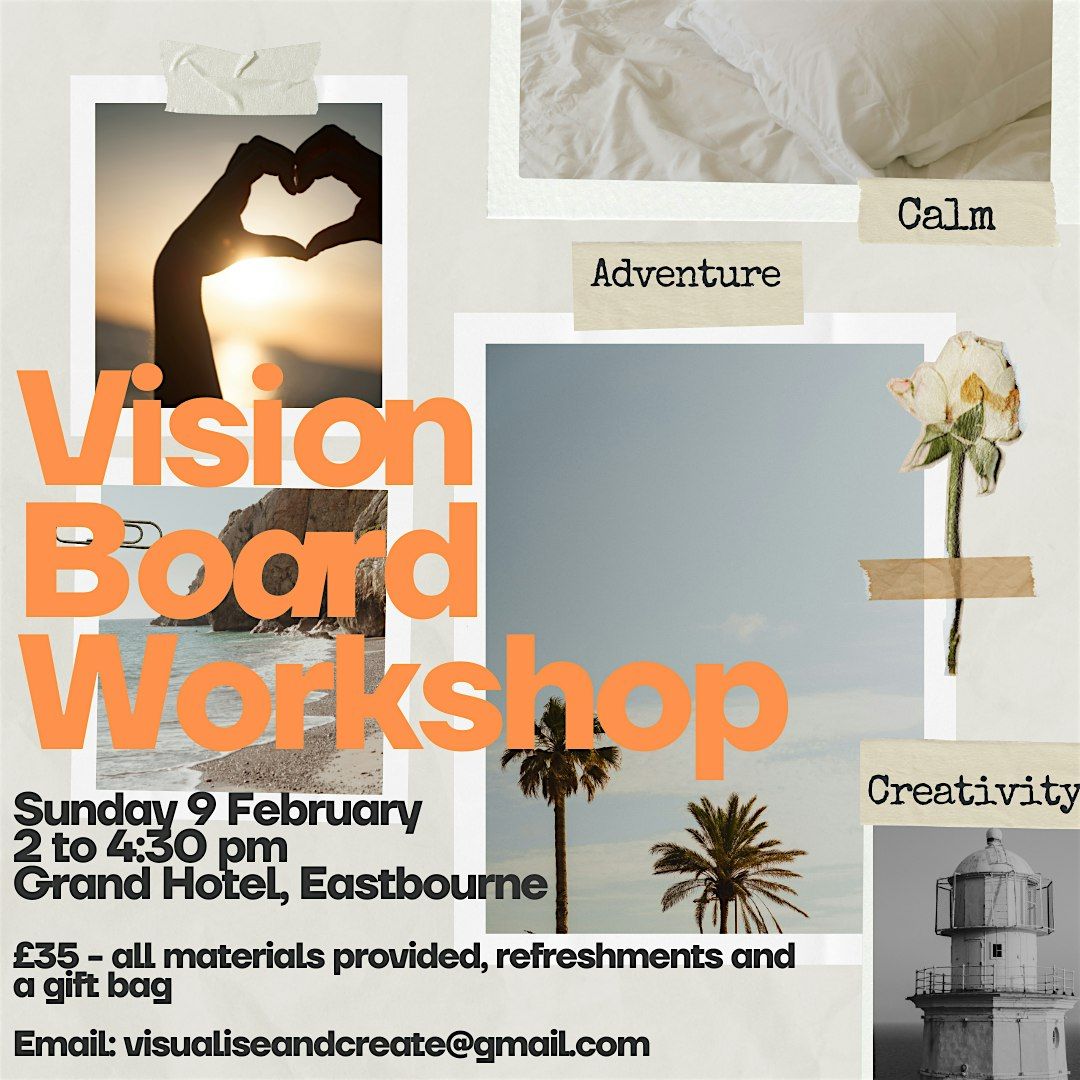 Vision Board Workshop in Eastbourne