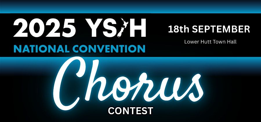YSIH NZ 2025 National Chorus Contest