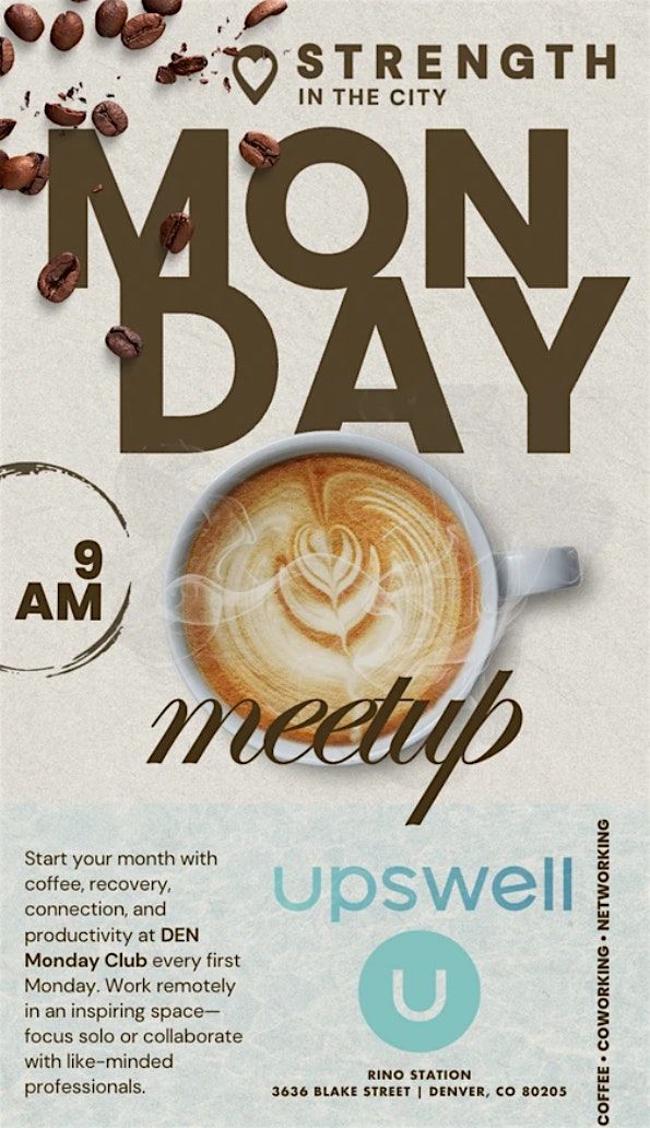 RSVP through SweatPals: STRENGTH Coffee x Recovery Club | $20.00\/each