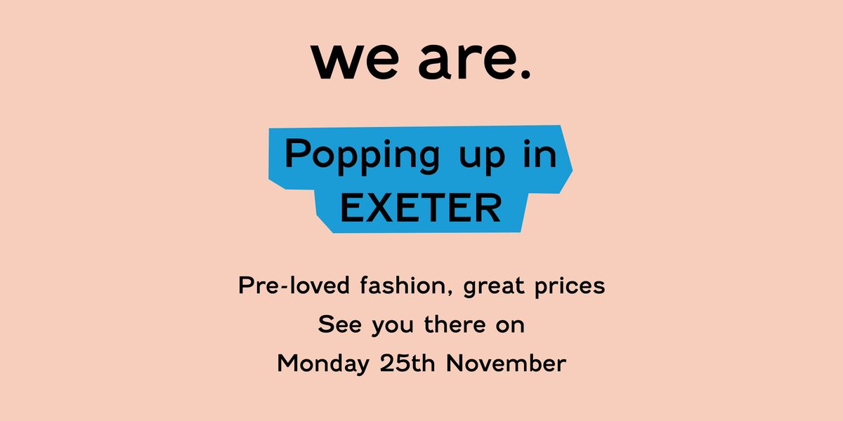 Exeter University Second-Life Fashion Student Kilo Sale