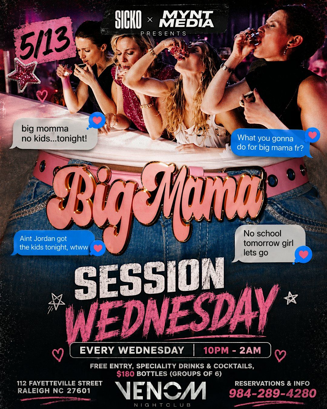 Mother's Day Celebration | Buy A Bottle Get Champagne FREE | Happy Hour!