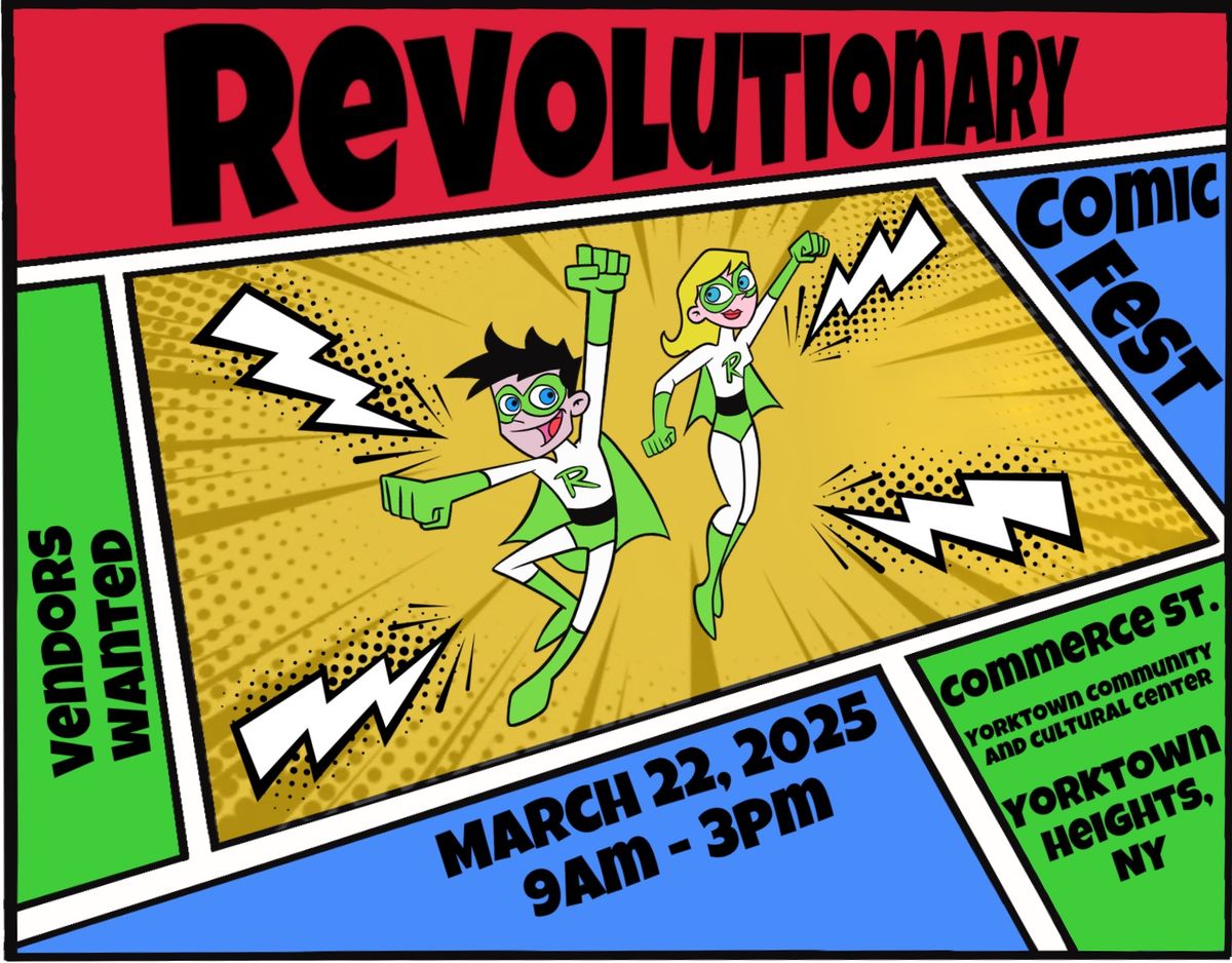 Revolutionary comic fest 2025