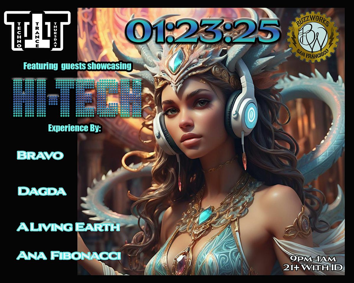 Techno Trance Thursday Hi-Tech edition, New Years Theme