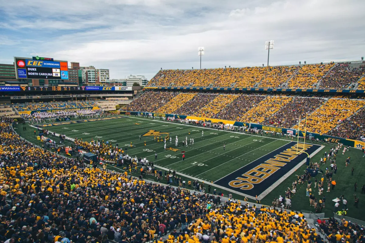 Parking West Virginia Mountaineers at North Carolina Tar Heels Wrestling