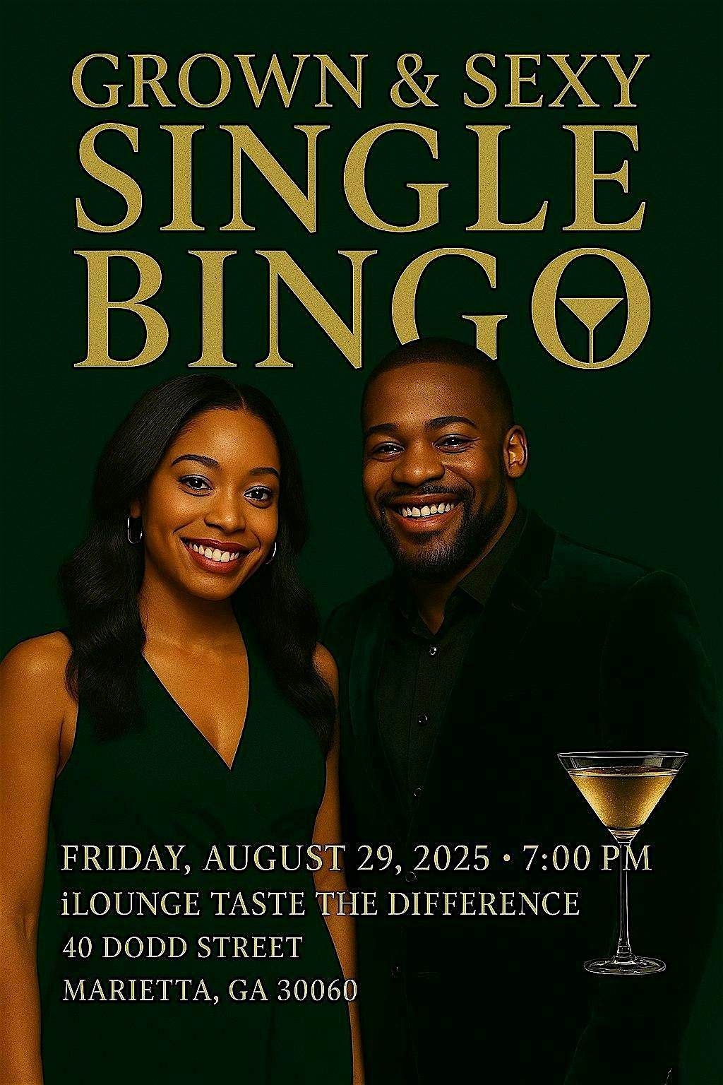 Grown & Sexy Single Bingo \u2013 A Night to Mix, Mingle & Win