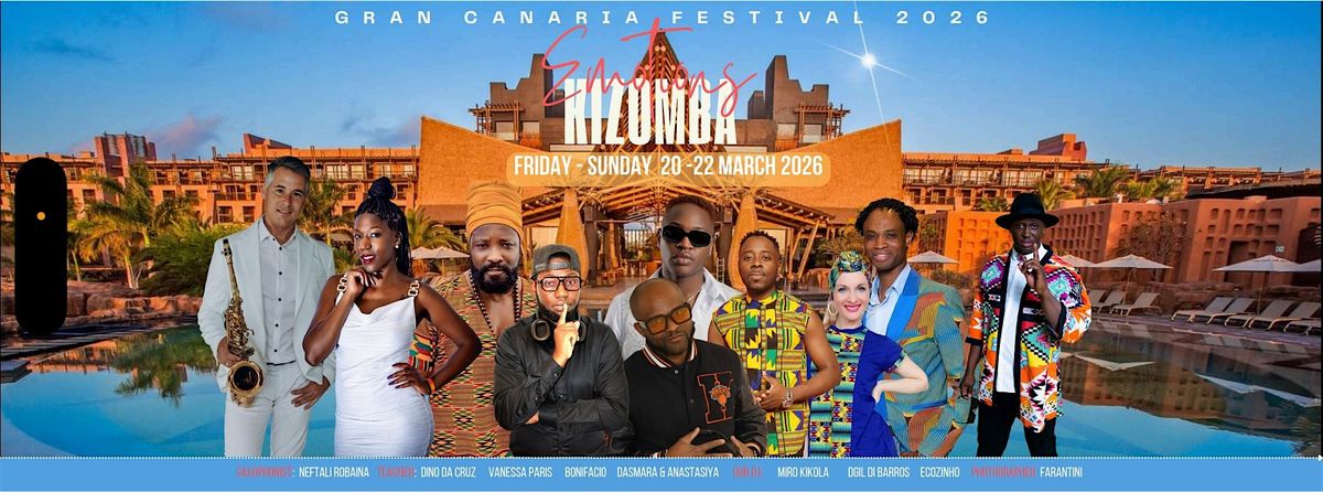 Kizomba Emotions Festival Gran Canaria 20-22 March 2026