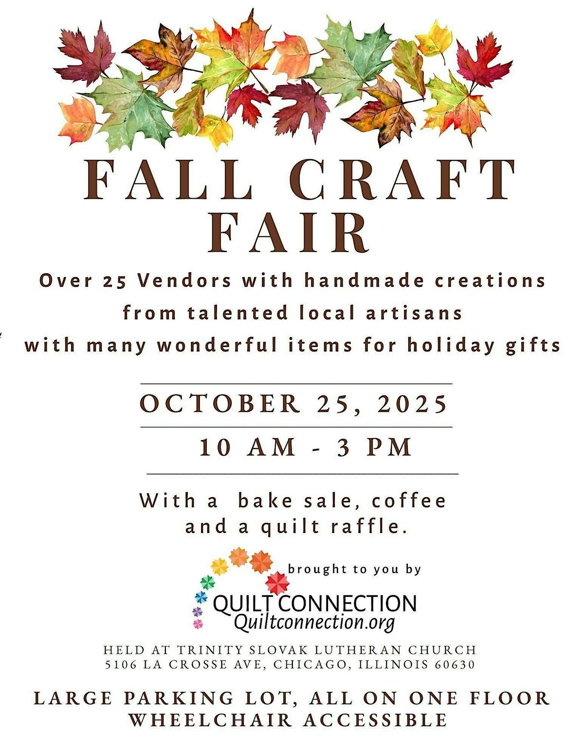 Quilt Connection Fall Craft Fair