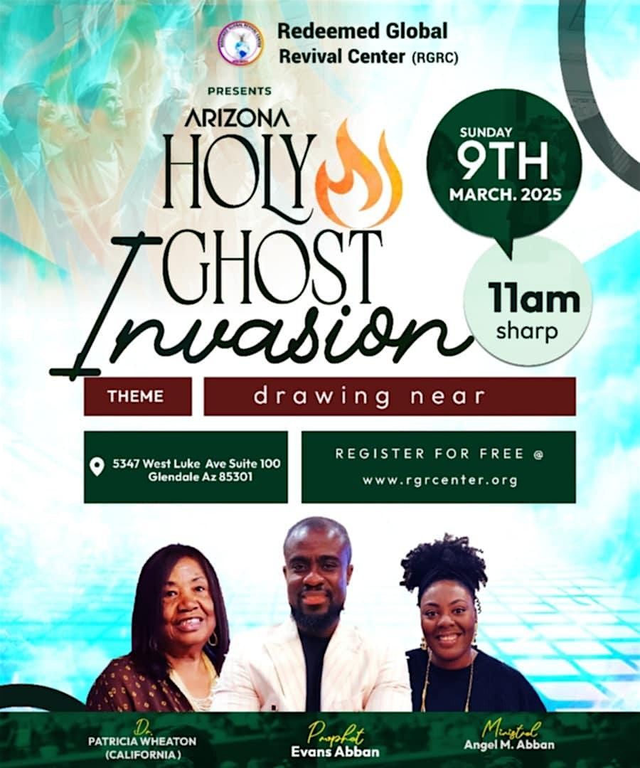 ARIZONA HOLY GHOST INVASION WITH DR PATRICIA WHEATON DUBBED DRAWING NEAR