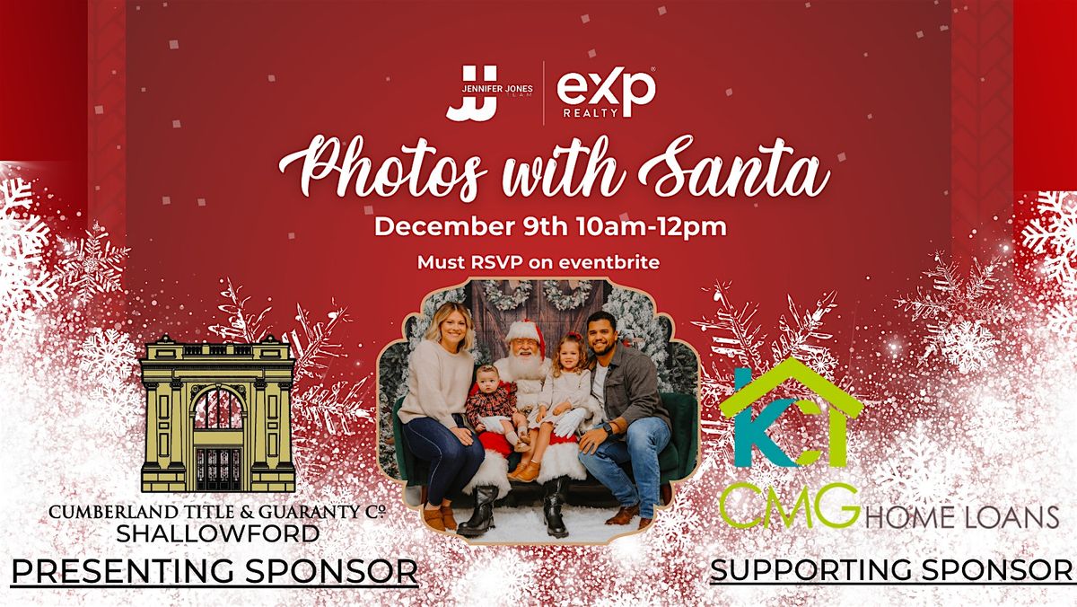 Photos with Santa!! Only one ticket needed per family!