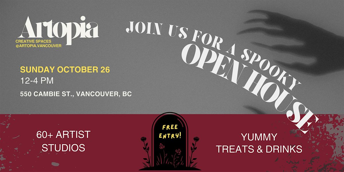 Artopia Vancouver Halloween Open House