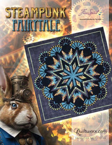 2025 Quiltworx Steampunk Fairytale Quilt 