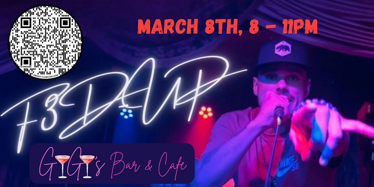 Artist & Rapper, F3D-UP Performs LIVE @ Gigi's Bar & Cafe- Restaurant & Bar