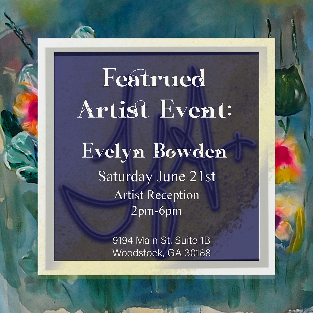 Featured Artist Event - Evelyn Bowden