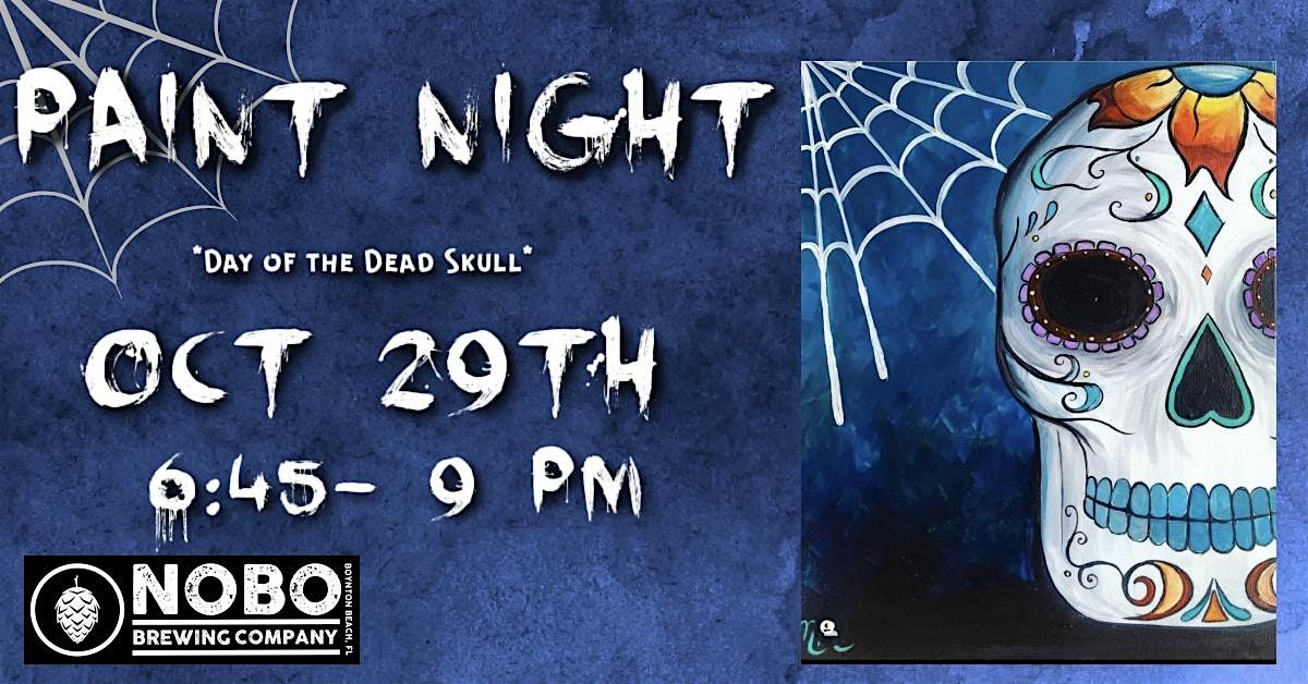 Day of the Dead Skull Paint Night