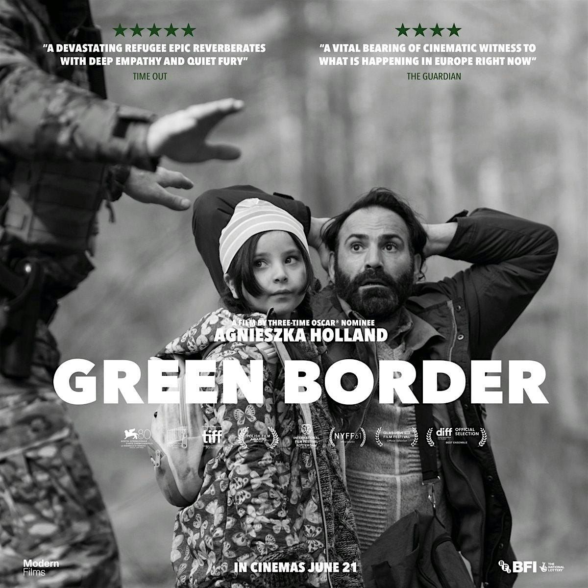 Green Border- film screening and Q&A with Agnieszka Holland