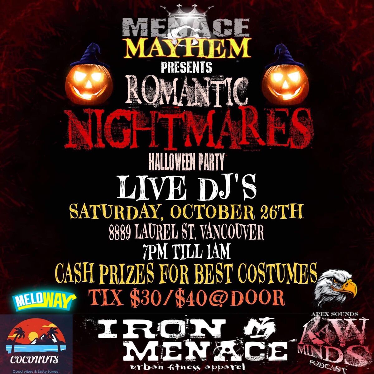 Romantic nightmares \ud83c\udf83\ud83d\udc7b\ud83d\udc80