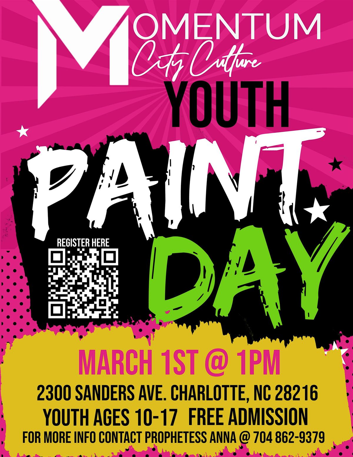 Youth Paint Party