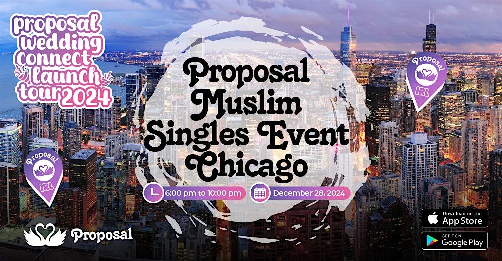 Proposal Muslim Matrimonial Event Chicago