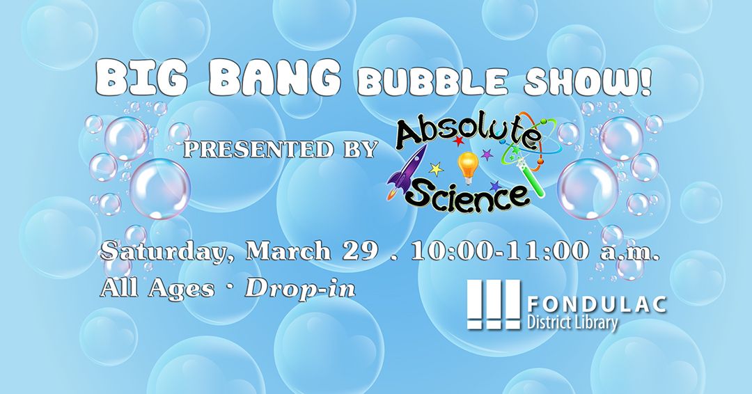 Big Bang Bubble Show