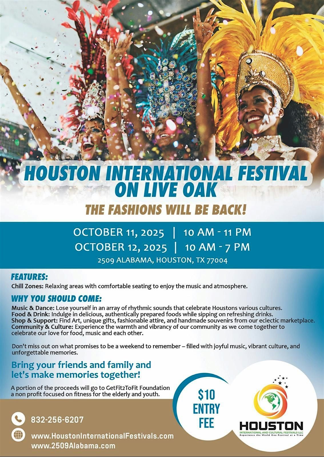 HOUSTON INTERNATIONAL FESTIVAL 2025: FOOD, MUSIC & CULTURE ON LIVE OAK.