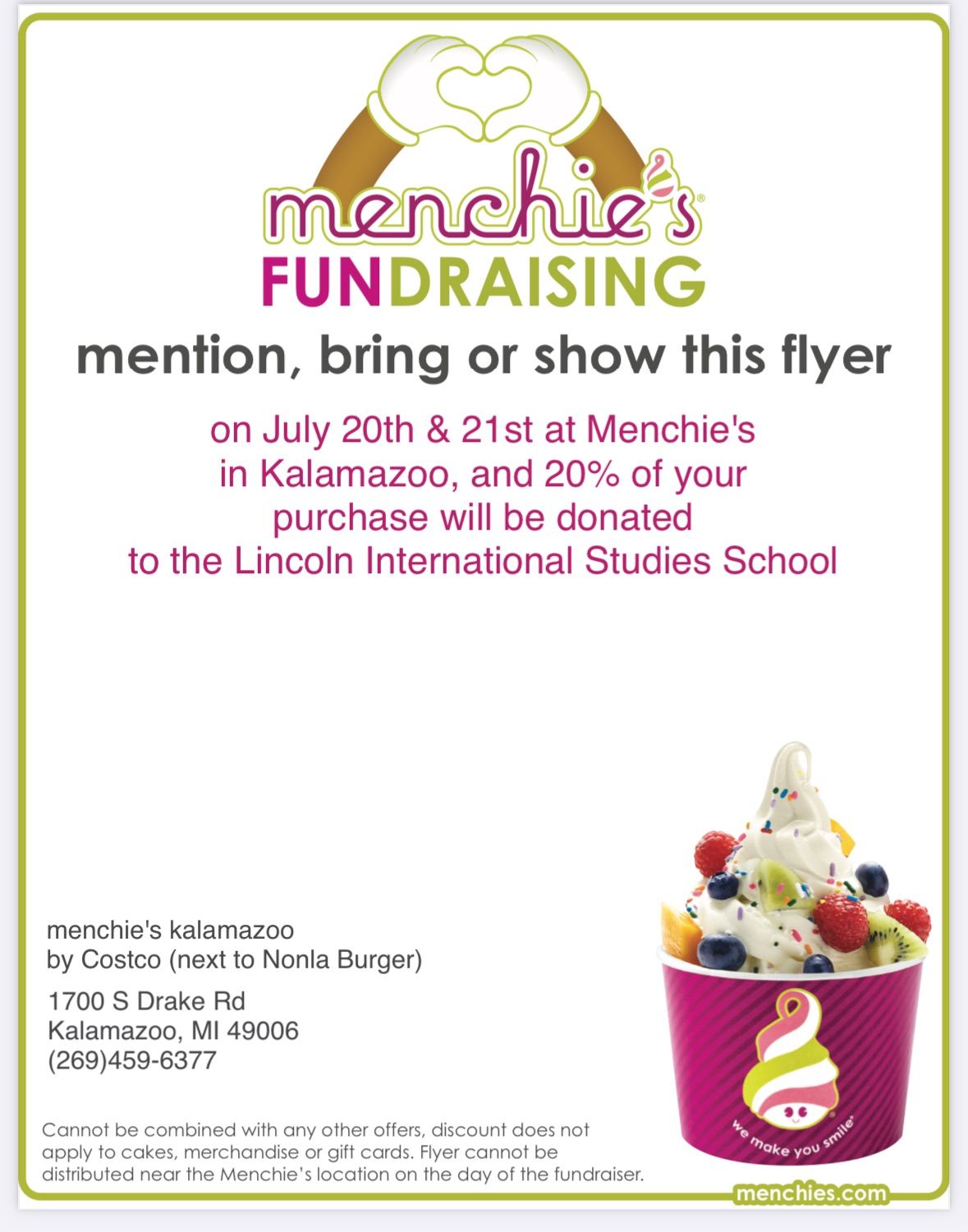 Lincoln PTO Fundraising Event