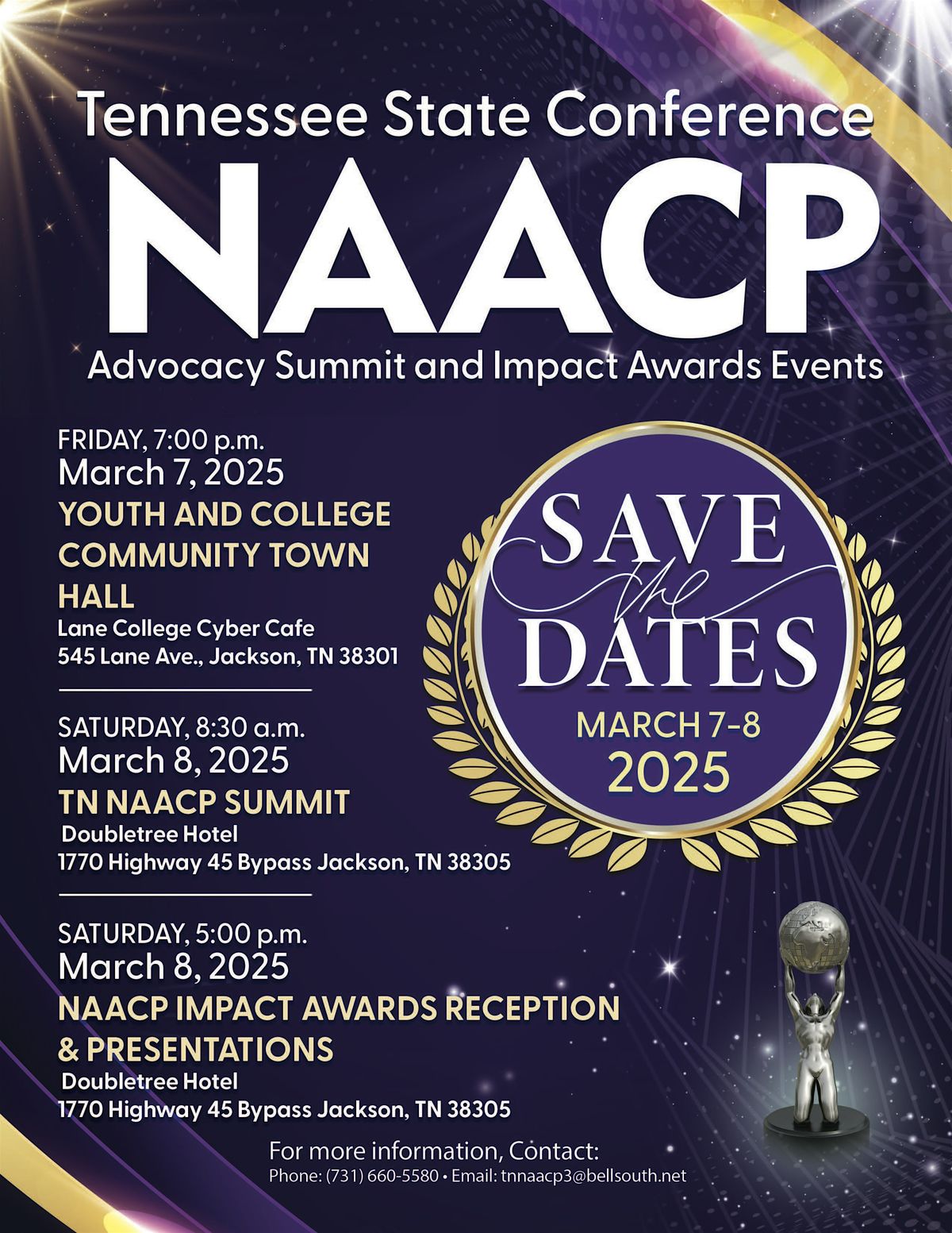 TN NAACP SUMMIT AND IMPACT AWARDS EVENT