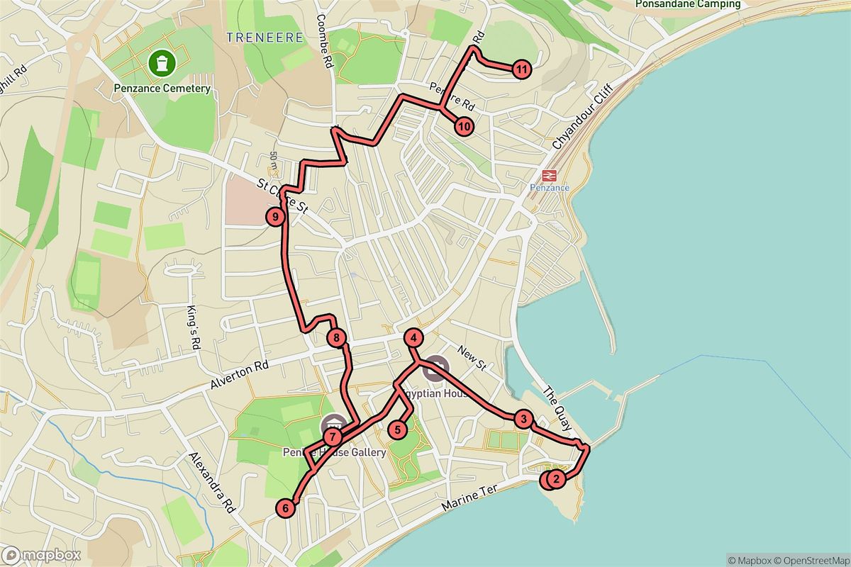 Penzance Audio Tour: Echoes of History and Heritage