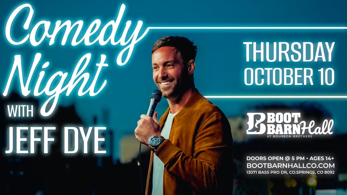 Comedy Night with Jeff Dye