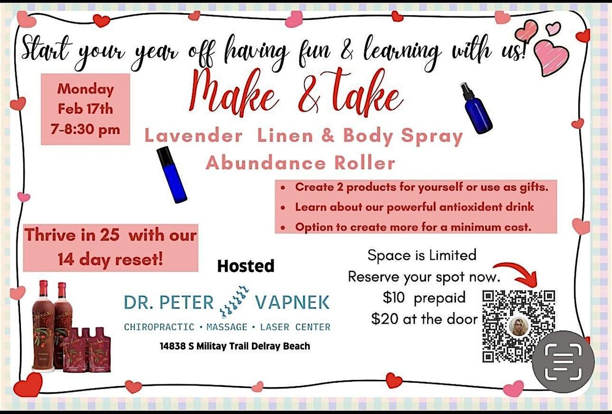 Make & Take with Young Living Essential Oils