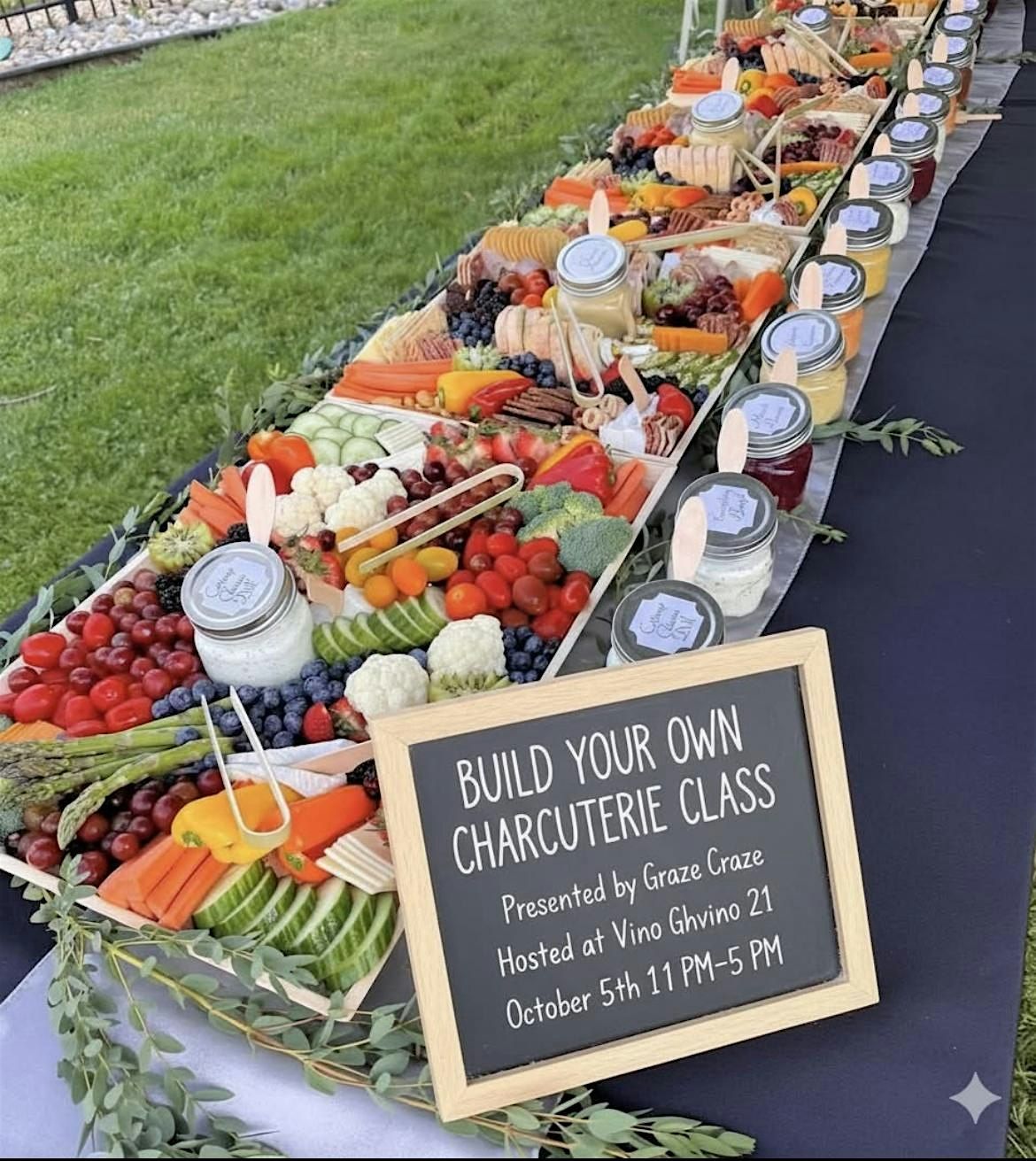 Build Your Own Charcuterie Board + Wine Tasting