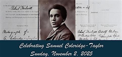 Samuel Coleridge-Taylor's 150th Anniversary