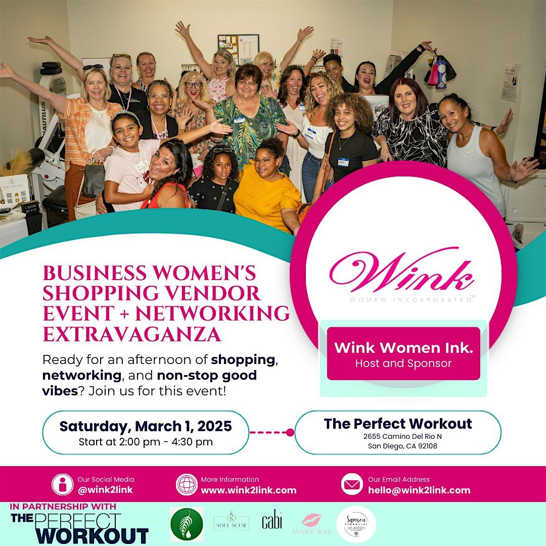 Business Women's Shopping Vendor + Networking Extravaganza