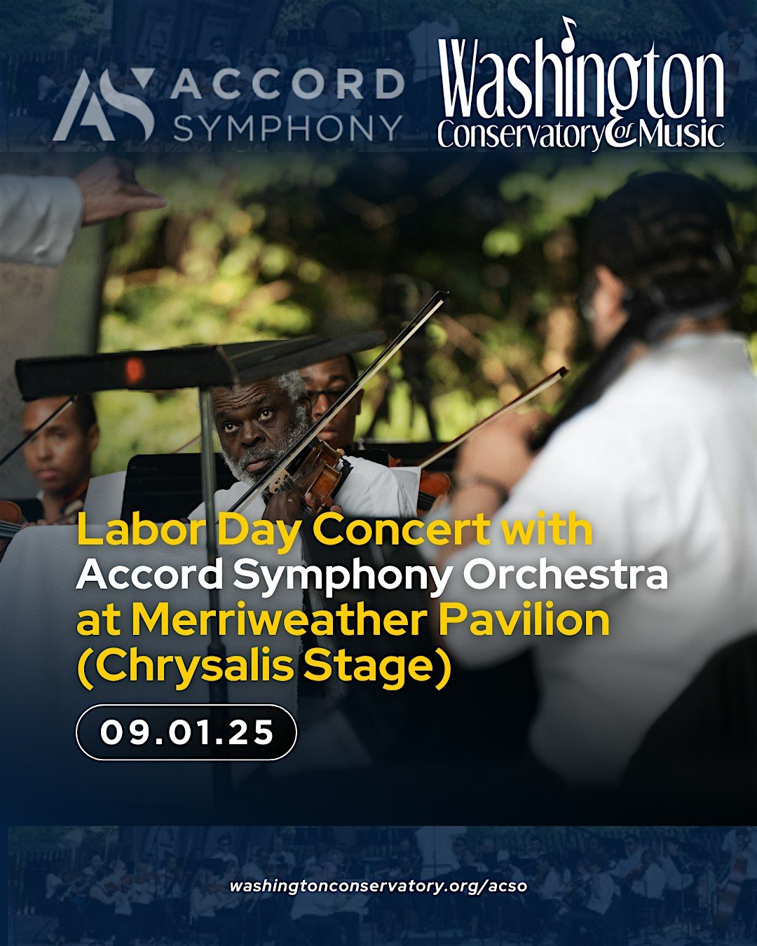 Labor Day Concert with Accord Symphony Orchestra at Merriweather Pavilion