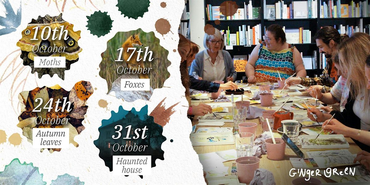 Weekly Art Class - Paint Nature in Watercolour (Friday Mornings)