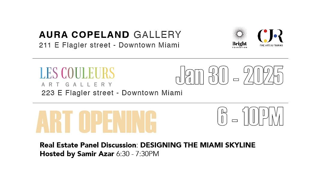 Art Opening - Downtown Miami