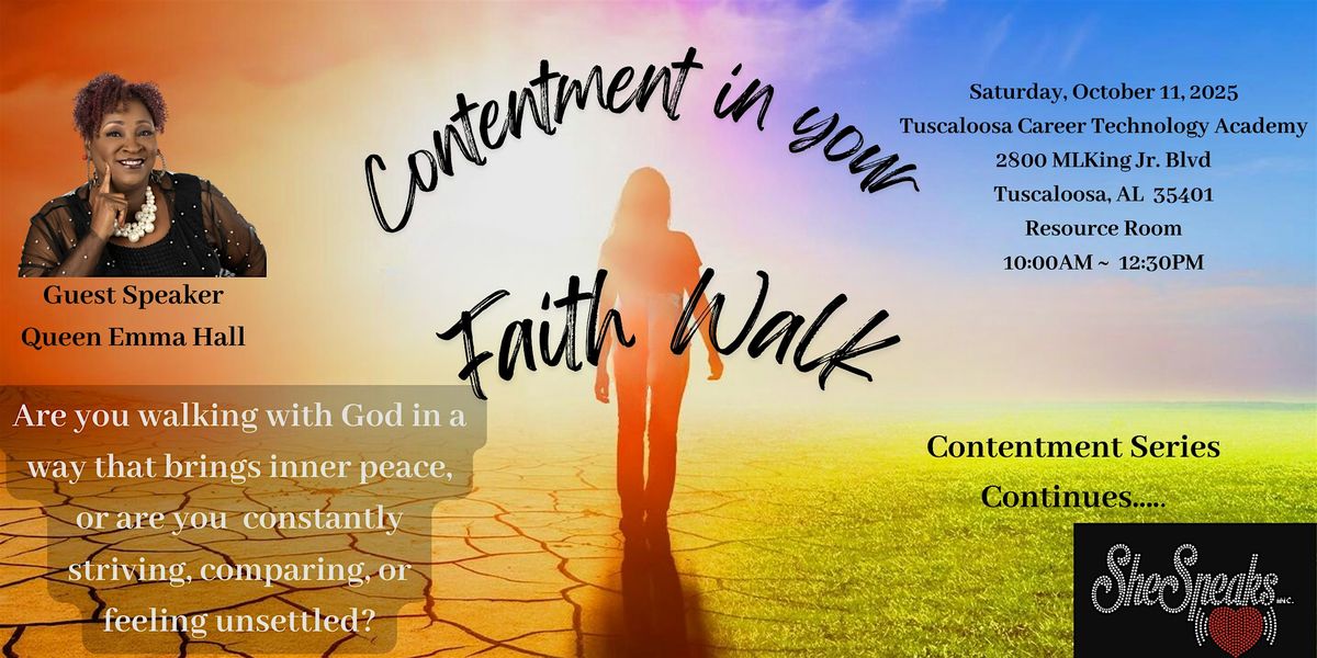 Contentment in your Faith Walk
