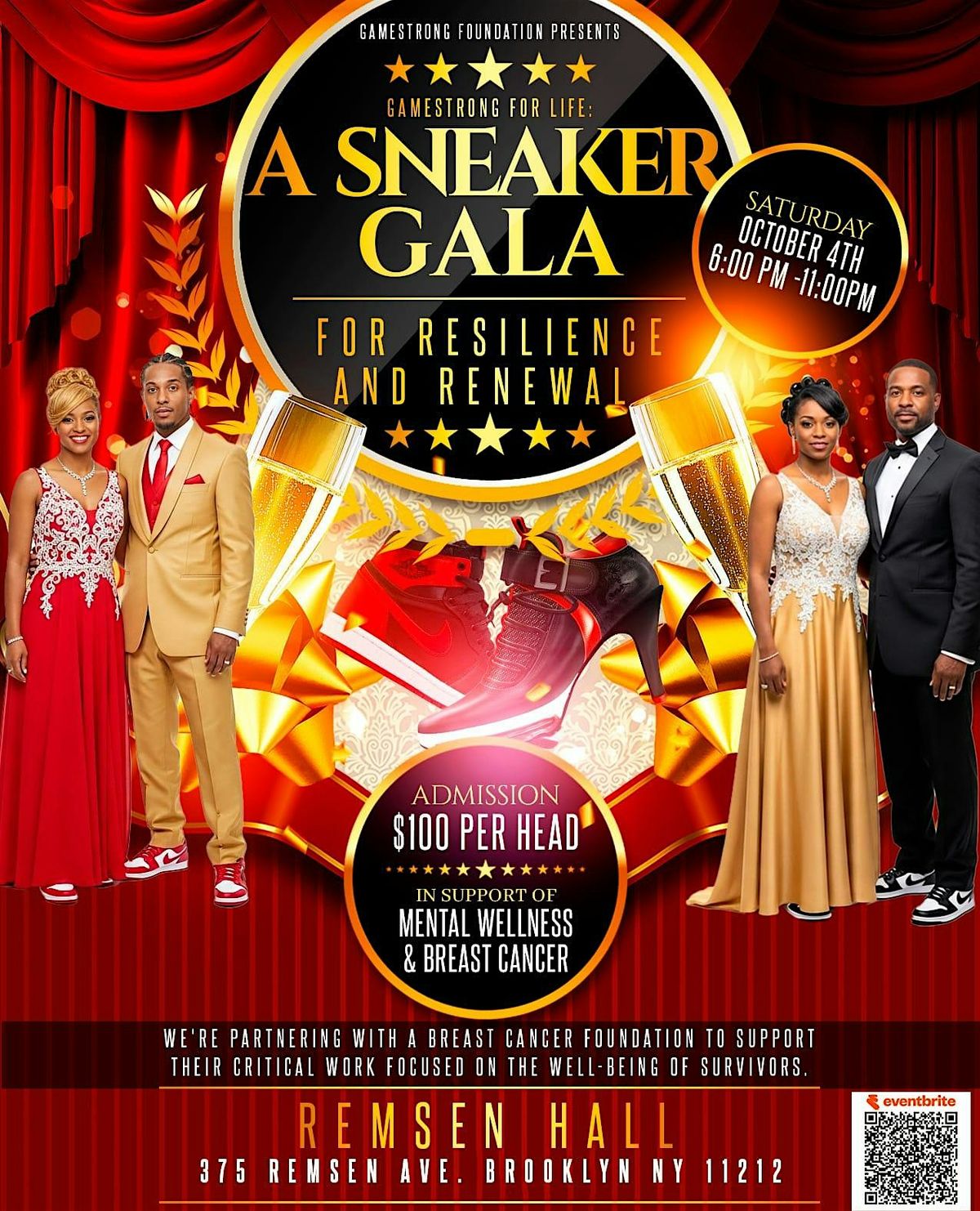 GameStrong for Life: A Sneaker Gala for Resilience and Renewal