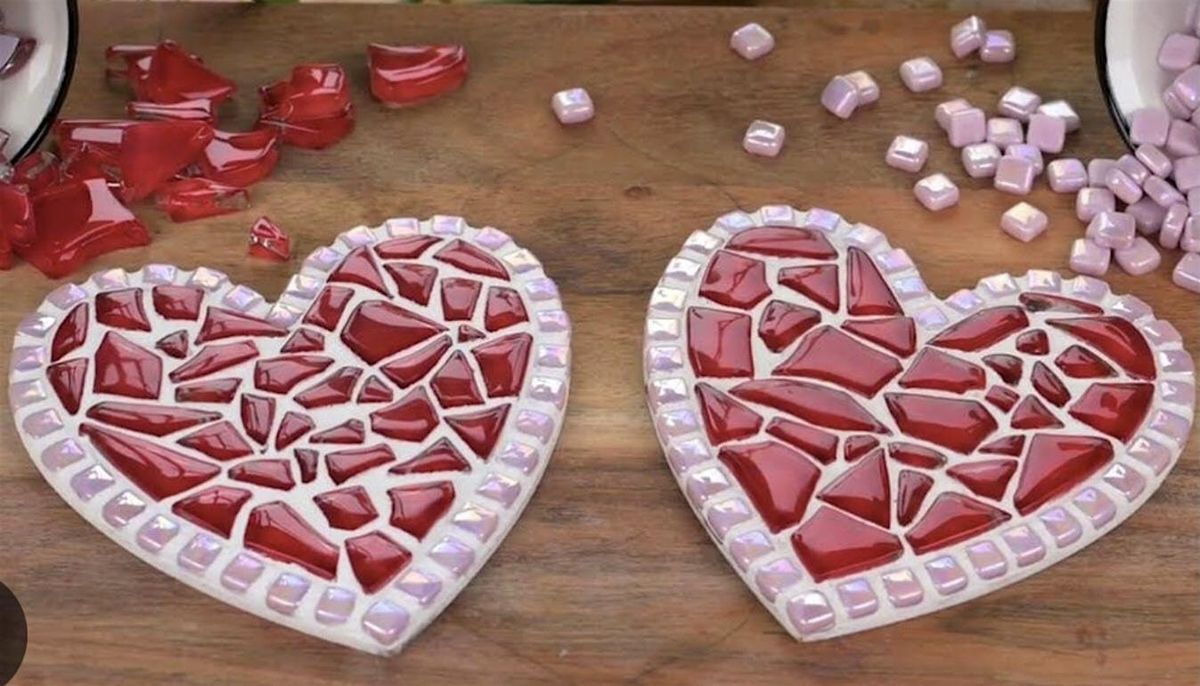 Valentines Day Mosaic Heart Workshop