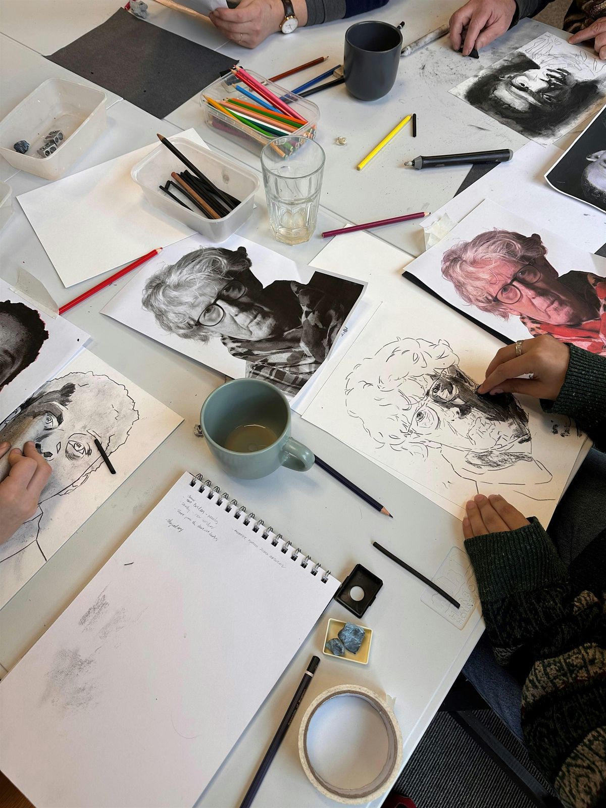 Portrait Drawing Workshop with Lela Harris