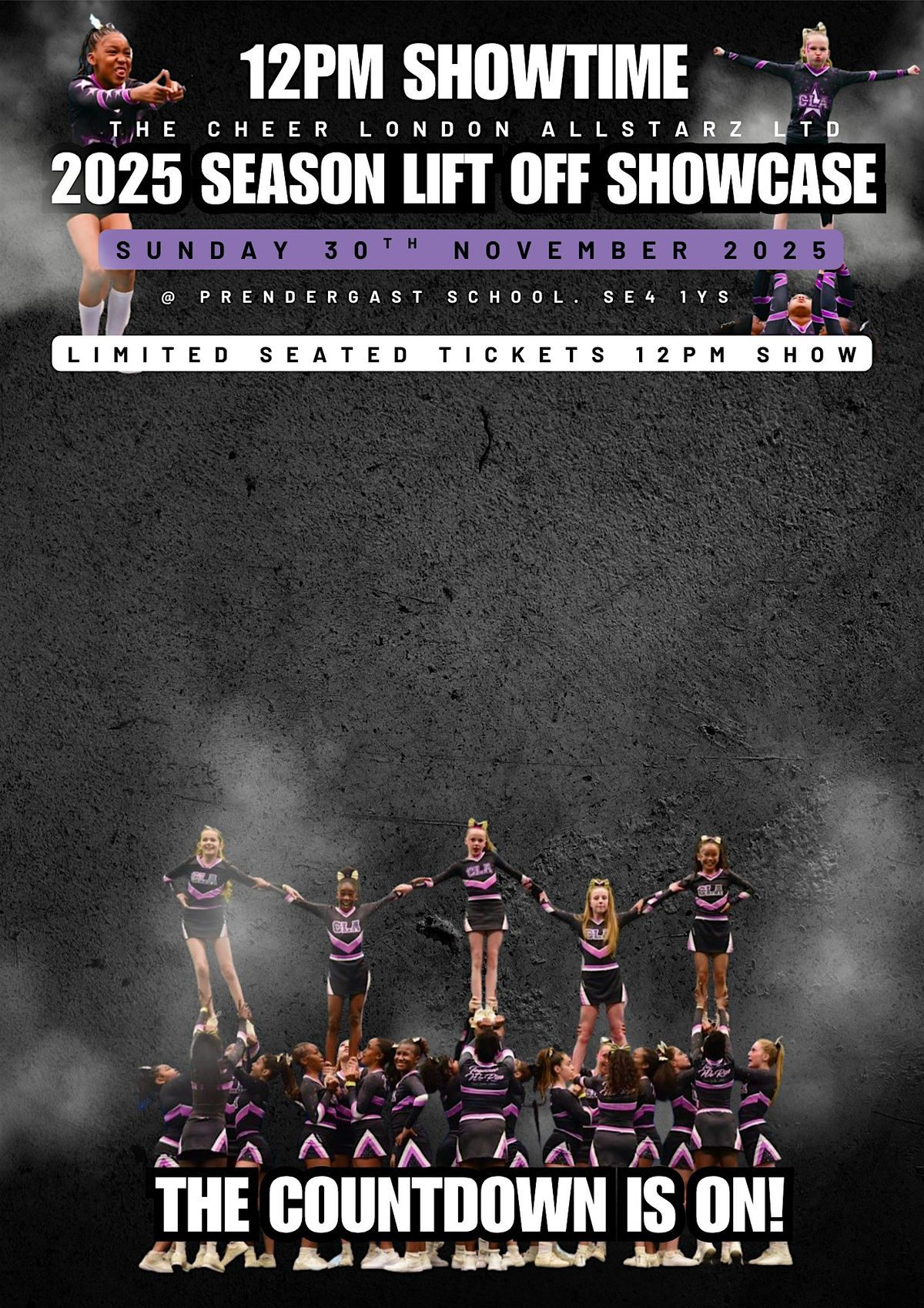 CLA SEASON LIFT OFF 2025 12pm Show (Seated Tickets)