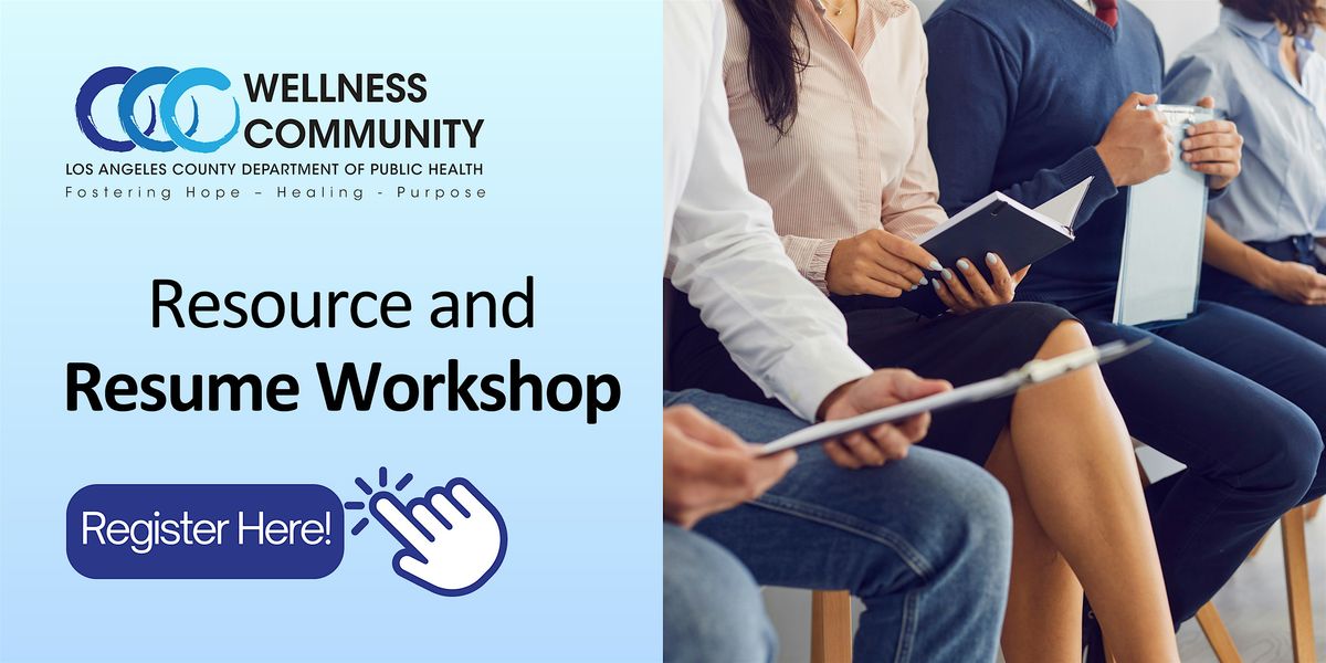 Resource and Resume Workshop