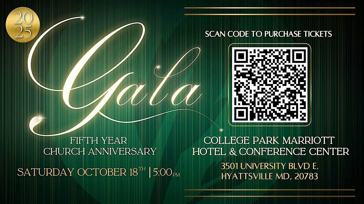 New Life Church 5th Year Anniversary Gala