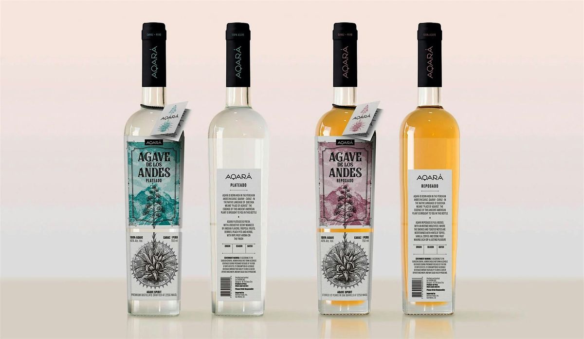 Free Tasting with AQAR\u00c1 Agave de Los Andes Refugio