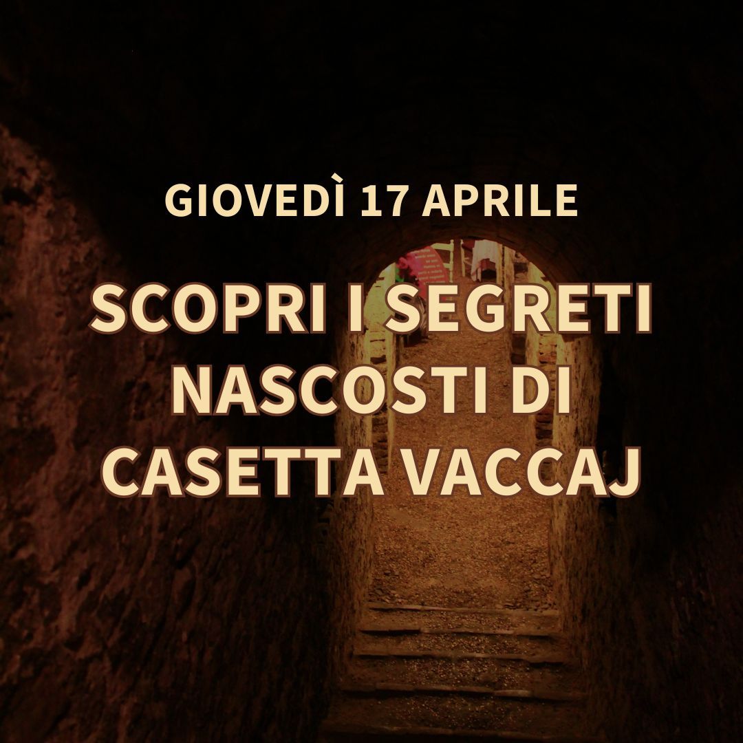 I SOTTERRANEI MISTERIOSI DI CASETTA VACCAJ