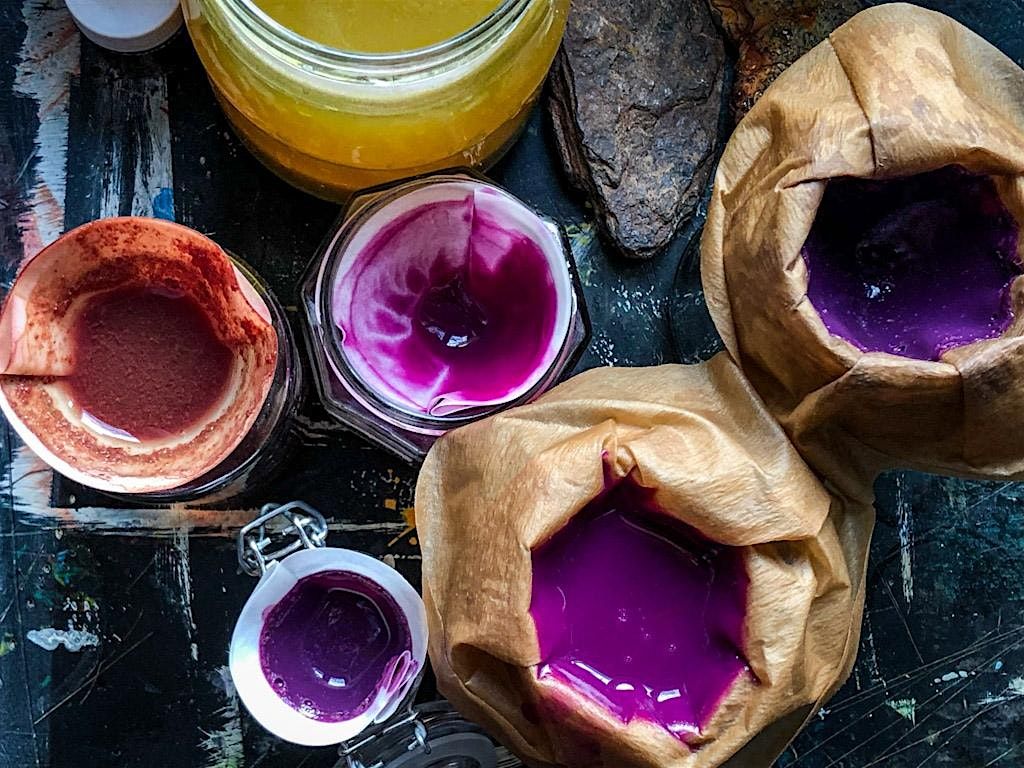 Paint from Plants: Lake Pigments