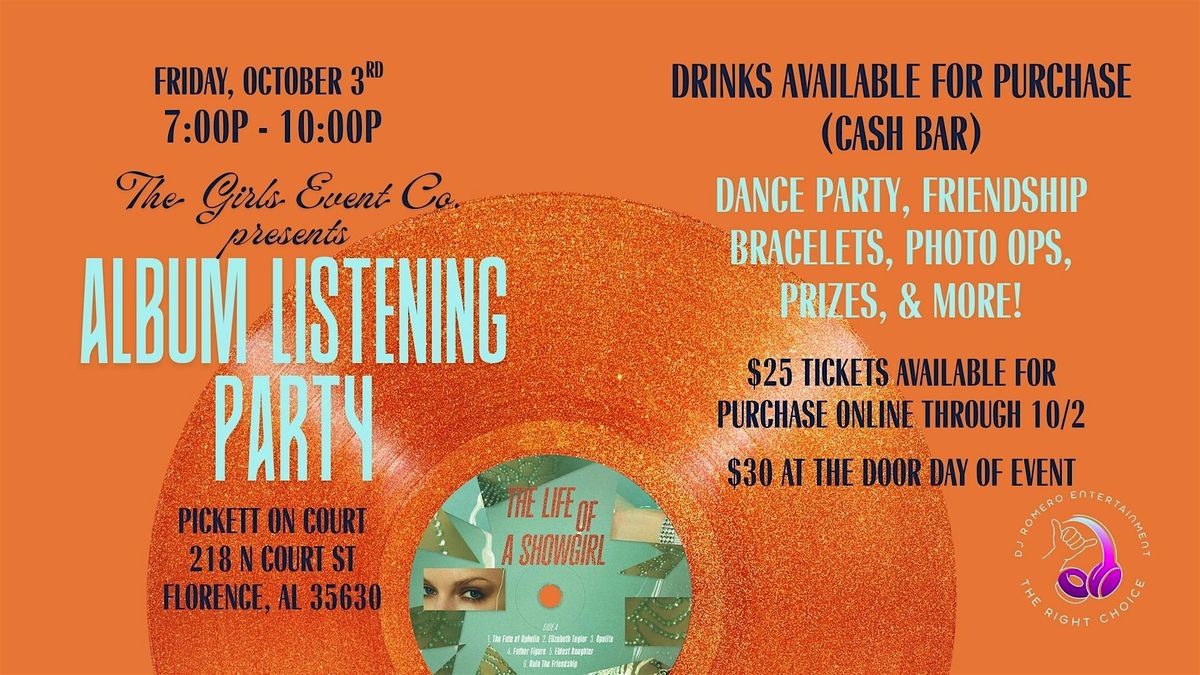 Showgirl Album Listening Party