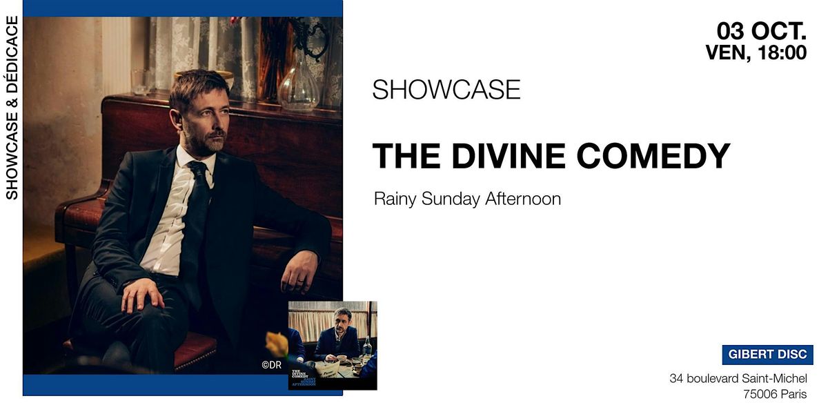GIBERT showcase & d\u00e9dicace : The Divine Comedy