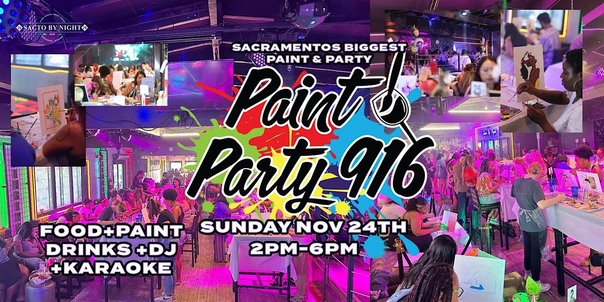 Sacramento Paint Party 11\/24